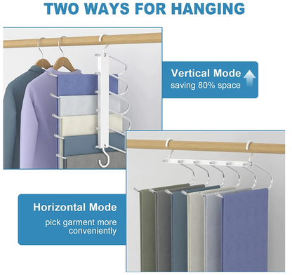 6-Tier Pants Rack