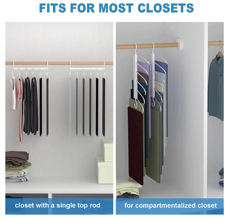 6-Tier Pants Rack